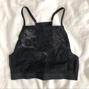 Black Lace Bralette NWOT